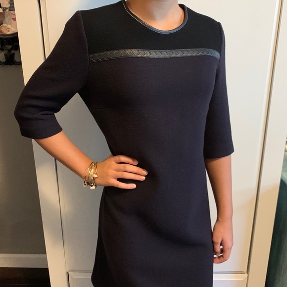 Bottega Veneta Wool Navy Dress - Picture 12 of 12
